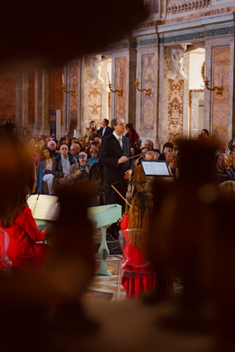 Raggia di Caserta durante l’esecuzione dello Stabat Mater di Pergolesi